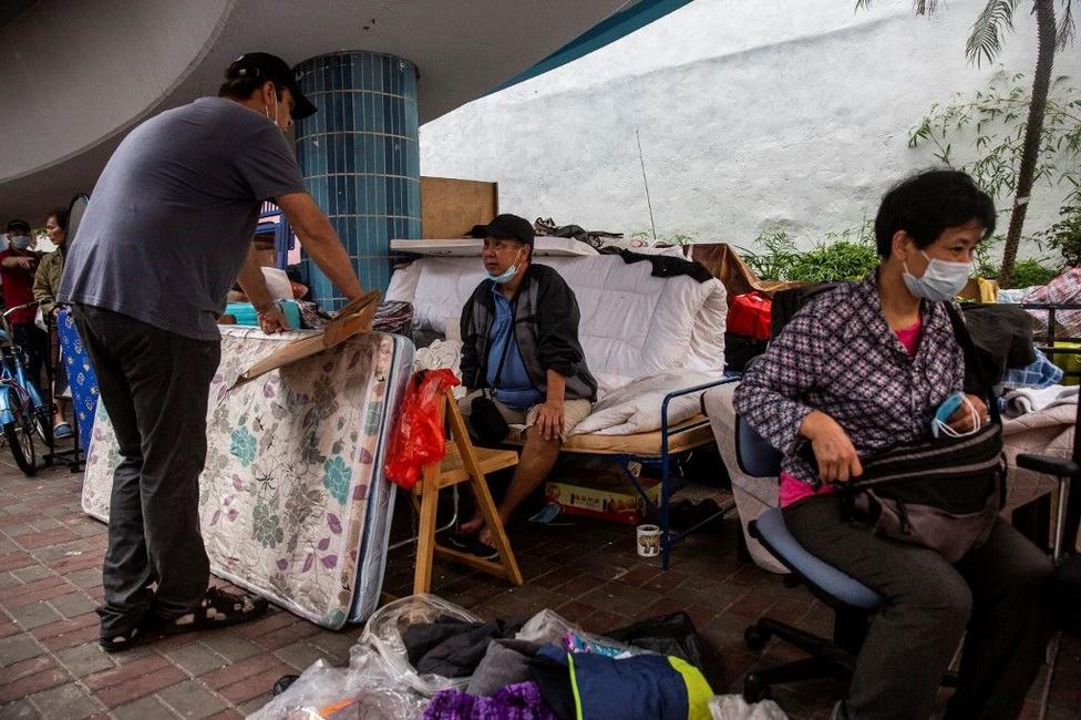 Chine sans abri pauvreté AFP