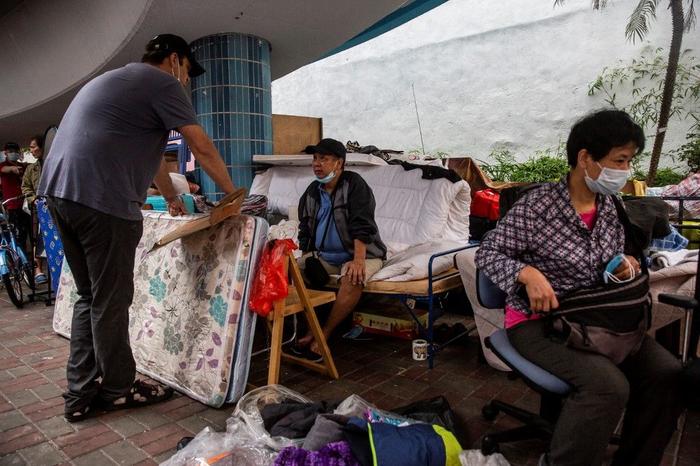 Chine sans abri pauvreté AFP