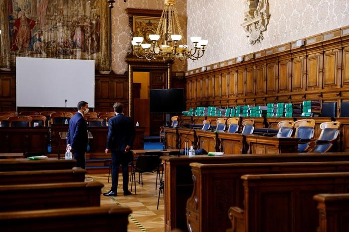 tribunal justice salle d'audience AFP