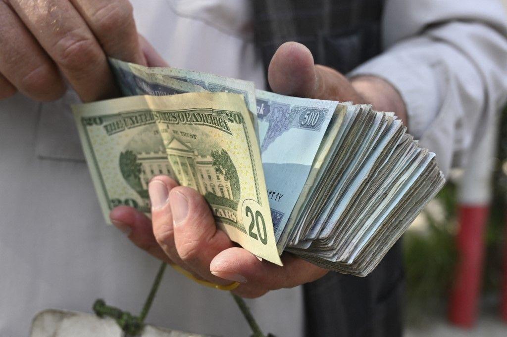 afghani dollar AFP