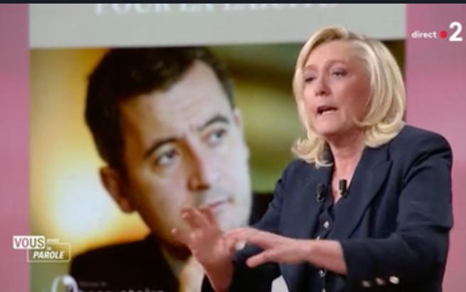 Gérald Darmanin Marine Le Pen