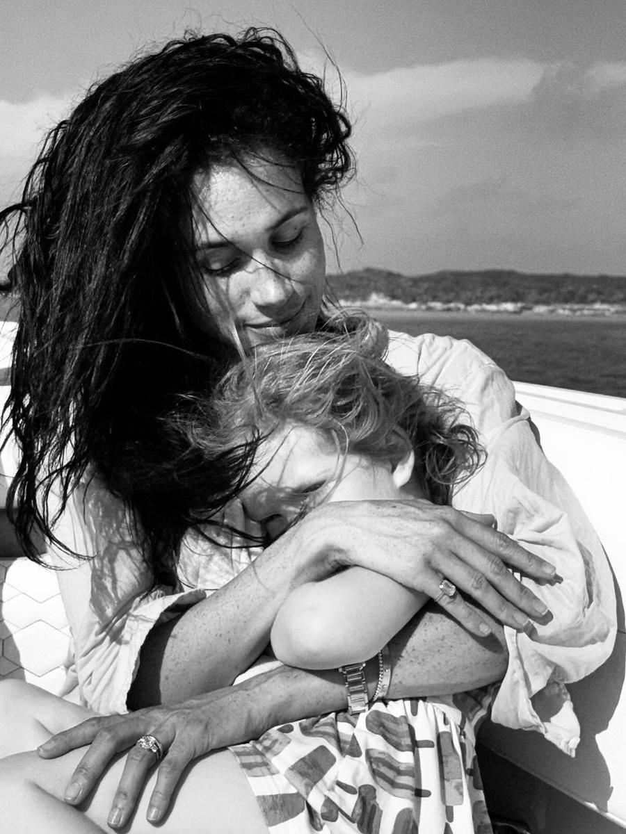 Meghan Markle et sa fille Lilibet