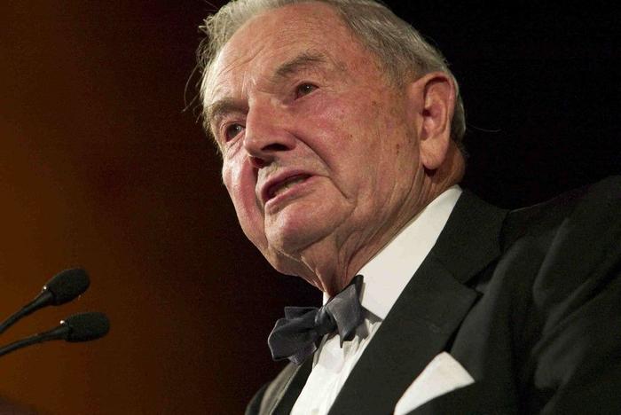 David Rockefeller - AFP