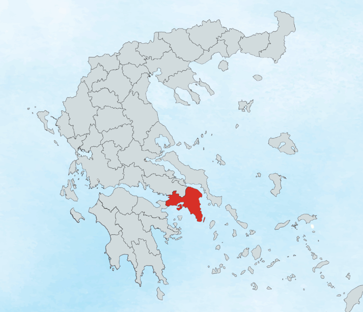 40 % de la population grecque vit dans cette zone rouge