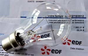 facture électricité AFP