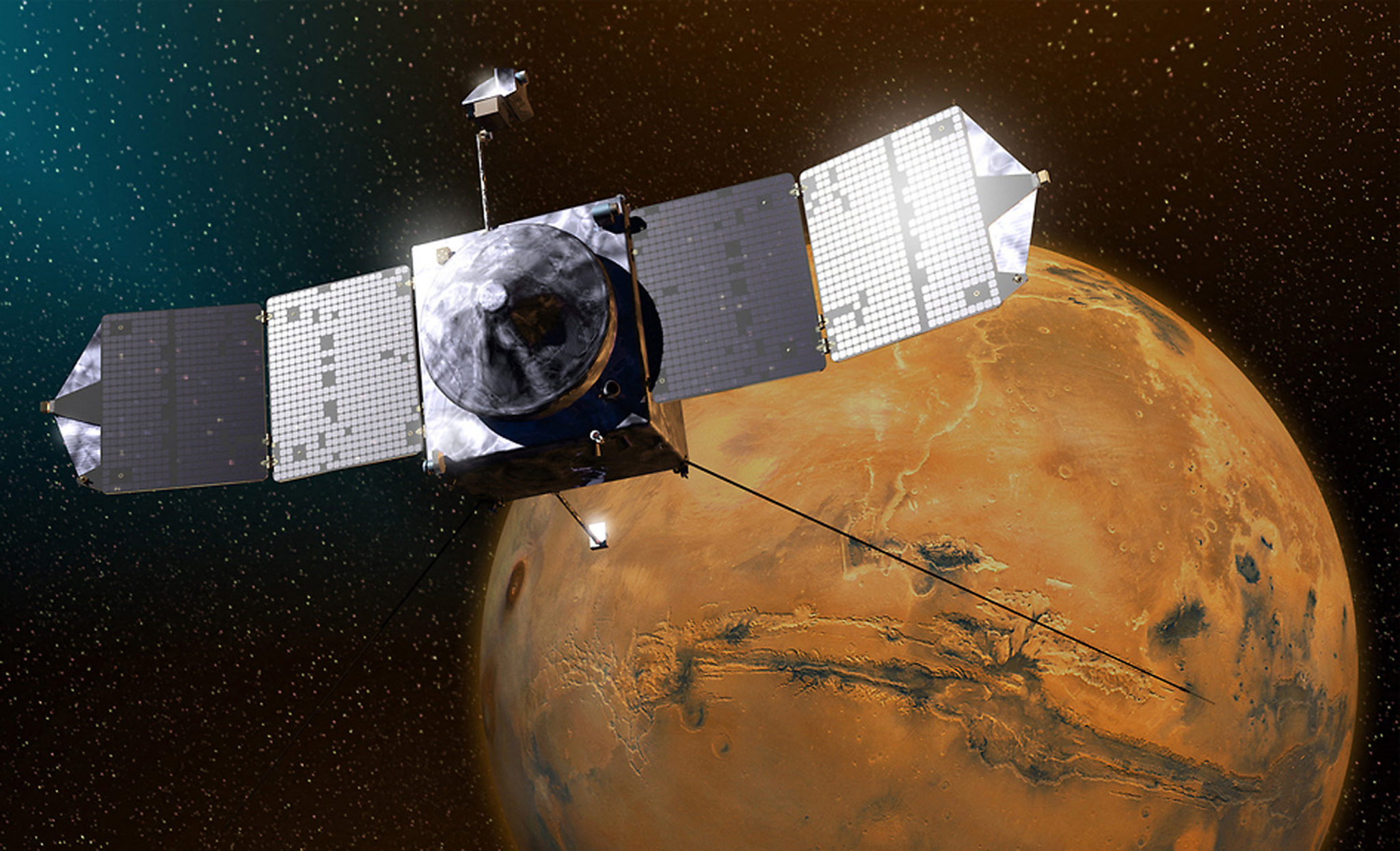 La flotte de sondes spatiales de la NASA en orbite autour de Mars vieillit et cela n'est pas bon signe