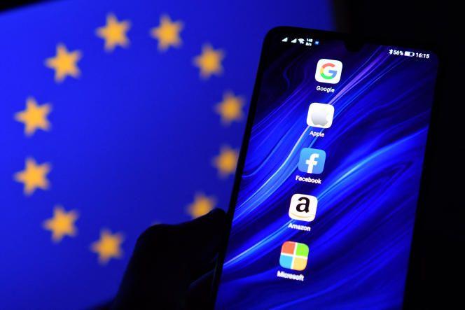 GAFAM numérique Europe AFP