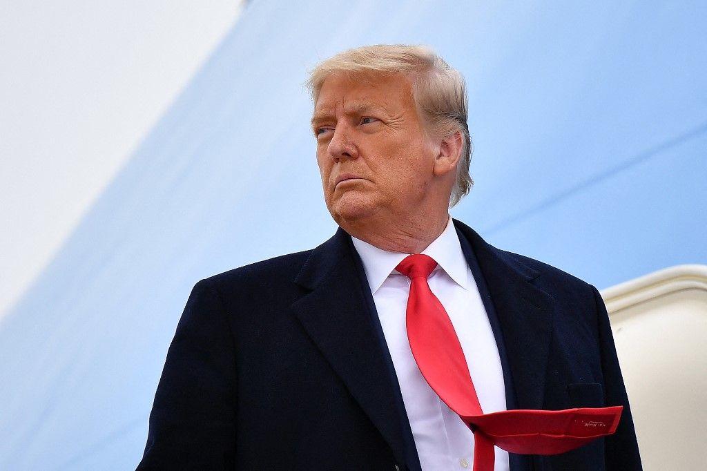 Donald Trump portrait AFP