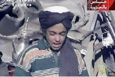 Hamza ben Laden en 2001