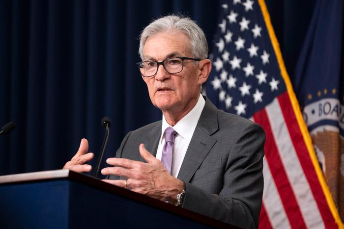 Le président de la Réserve fédérale américaine, Jerome Powell, s'exprime lors d'une conférence de presse après une réunion du Comité fédéral de l'open market à la Réserve fédérale à Washington, le 31 juillet 2024.