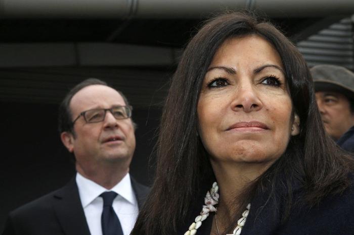 Anne Hidalgo François Hollande AFP
