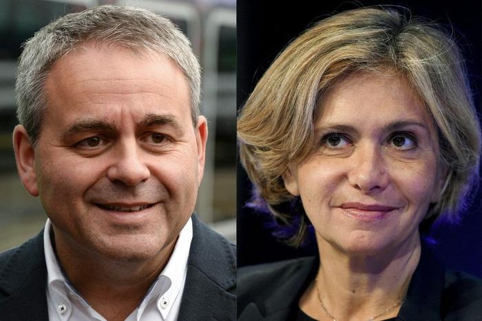 Valérie Pécresse Xavier Bertrand AFP