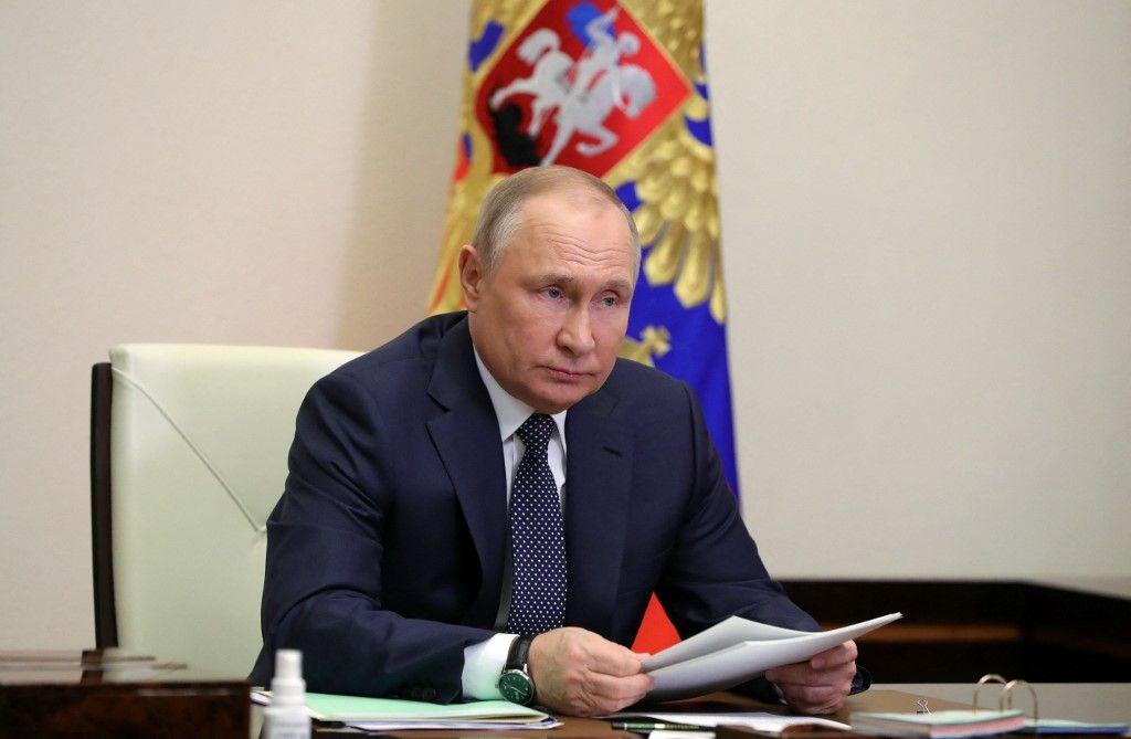 Vladimir Poutine portrait AFP