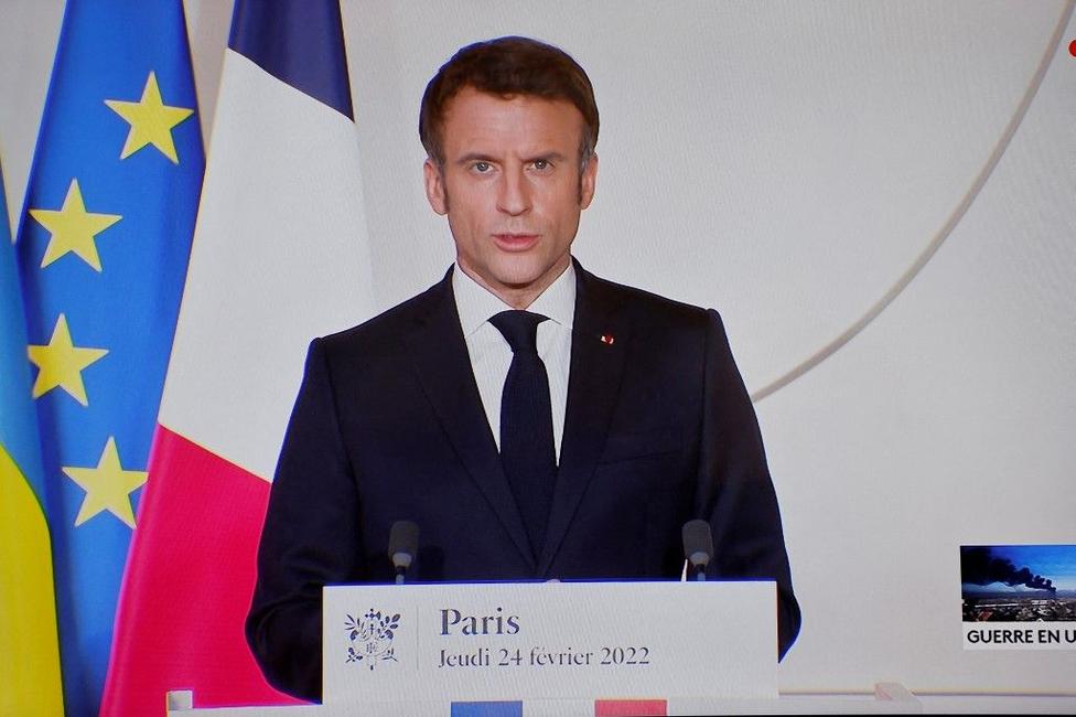 Emmanuel Macron Ukraine AFP