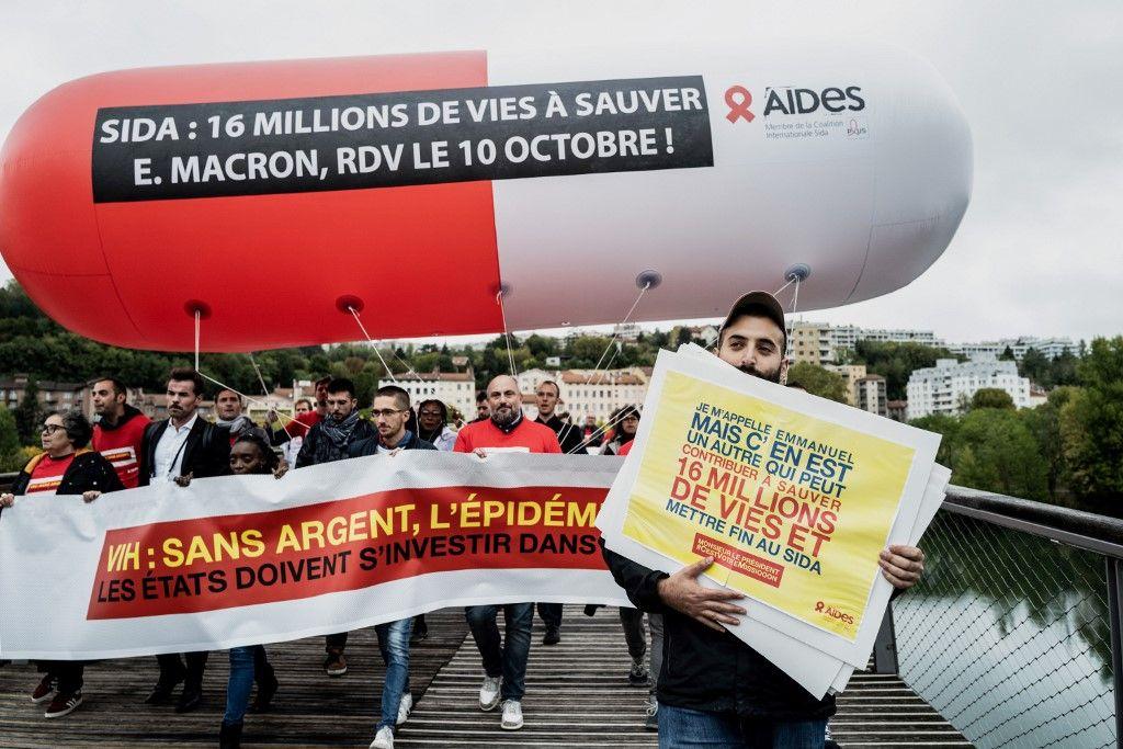 Aides ONG Sida AFP