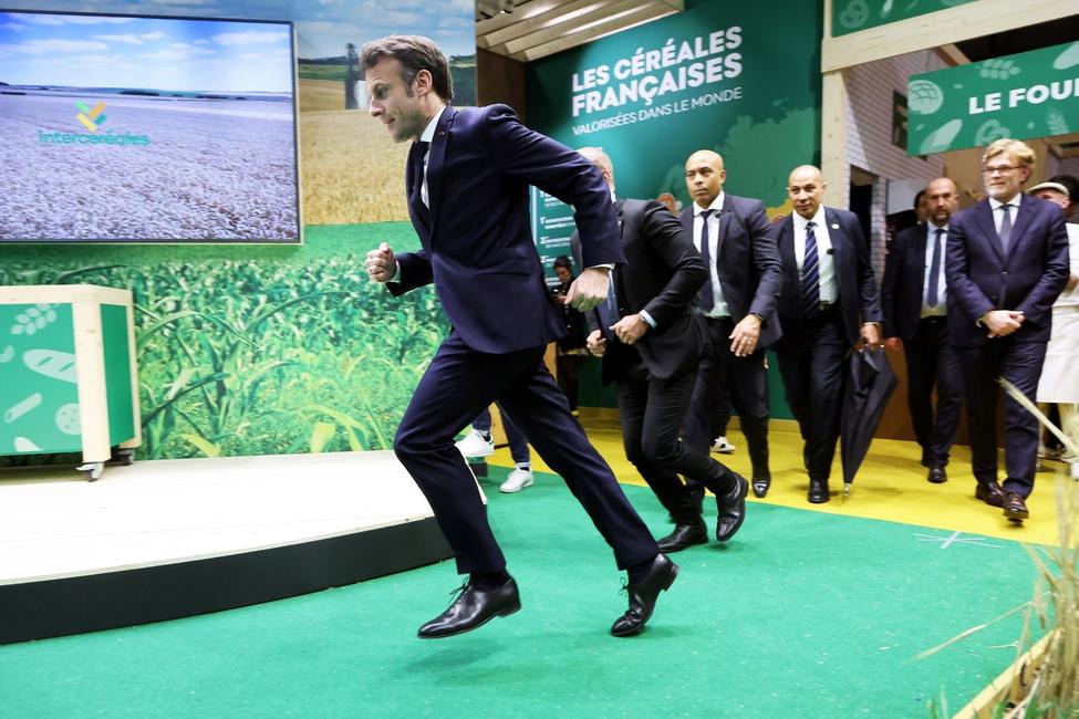 Emmanuel Macron salon de l'Agriculture