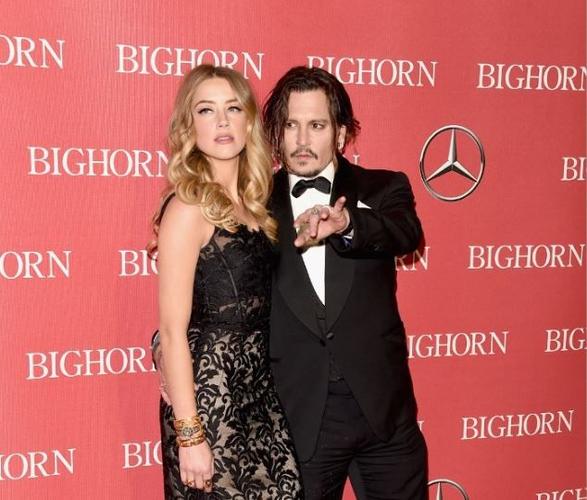 Johnny Depp Amber Heard AFP