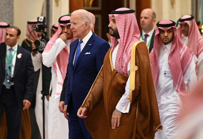 Biden en Arabie saoudite avec MBS