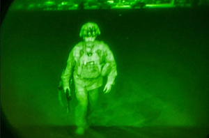 Le major-général Christopher Donahue, dernier soldat américain à avoir quitté l'Afghanistan.