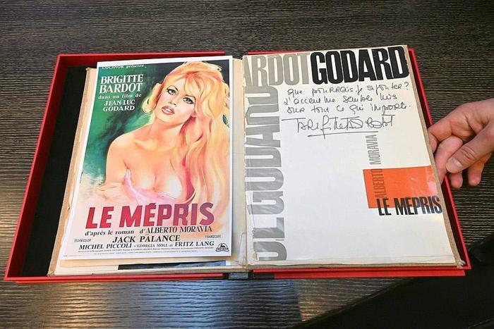 Le Mépris Godard Bardot AFP