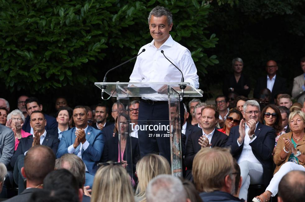 Gérald Darmanin Tourcoing AFP