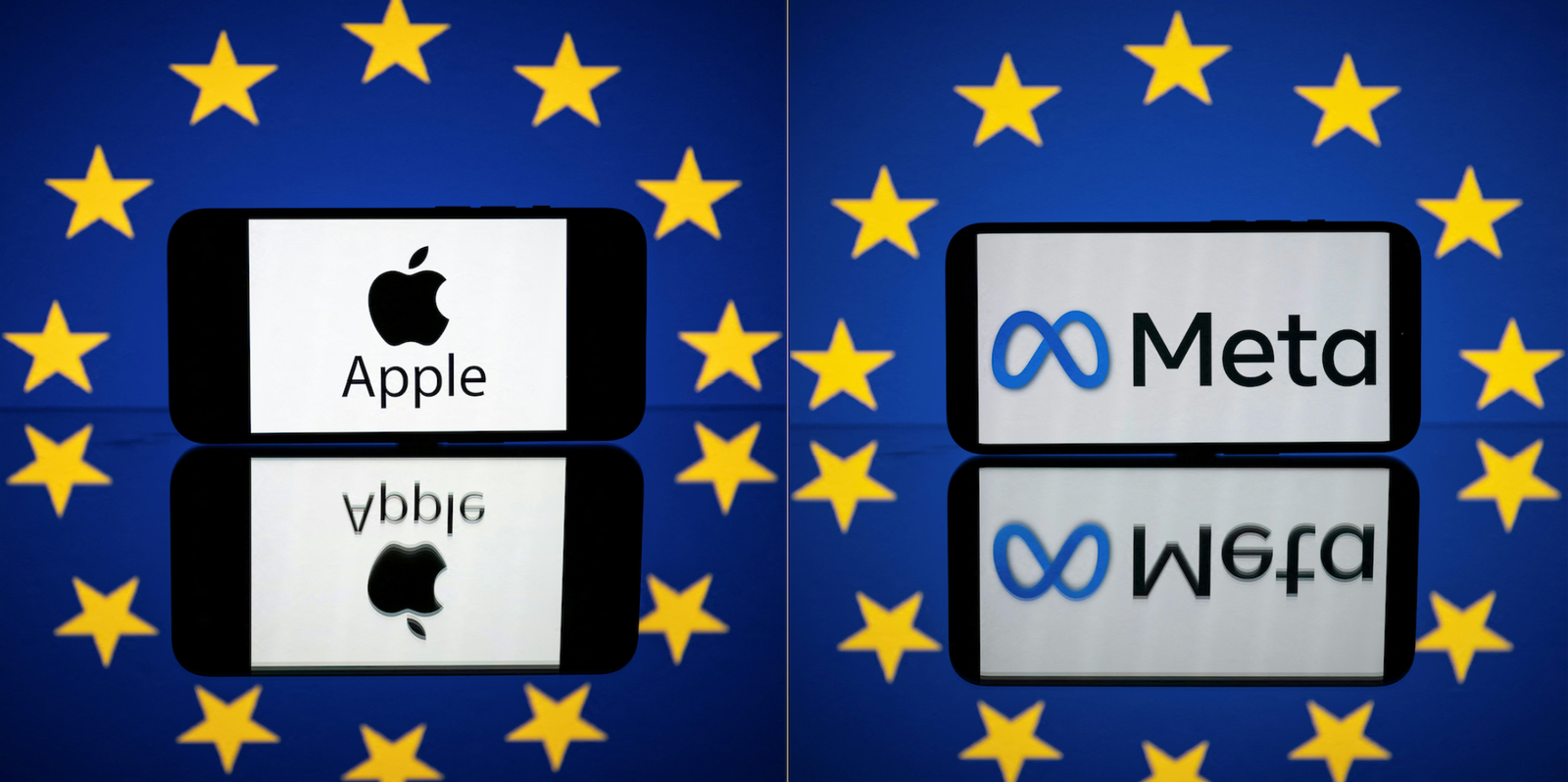 Apple et Meta ont été frappées d'amendes européennes, pour un total de 700 millions d'euros.