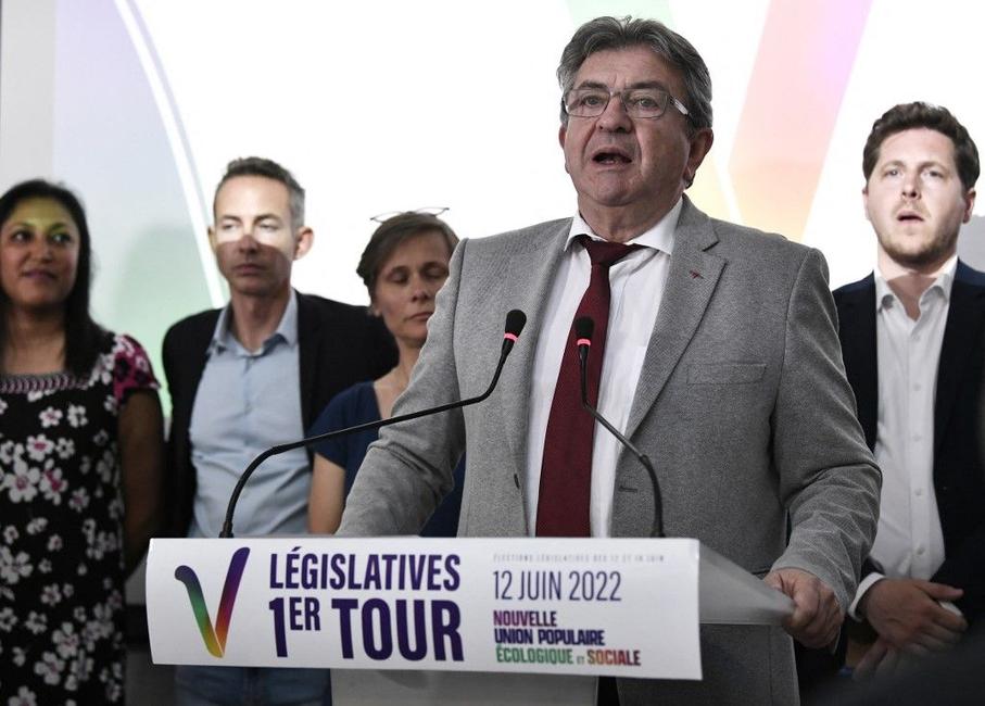 Jean-Luc Mélenchon Nupes AFP