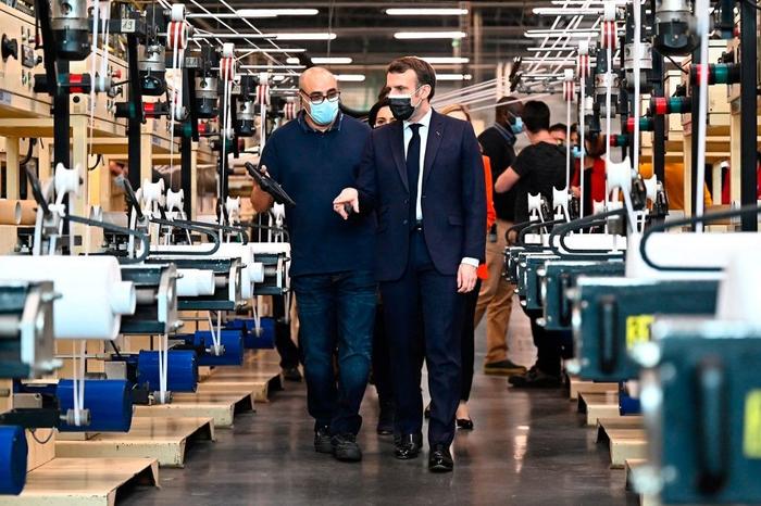 Emmanuel Macron entreprise AFP