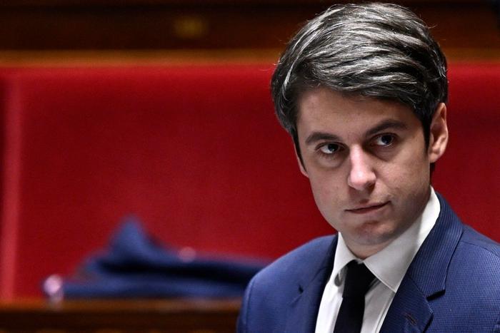 Gabriel Attal portrait AFP