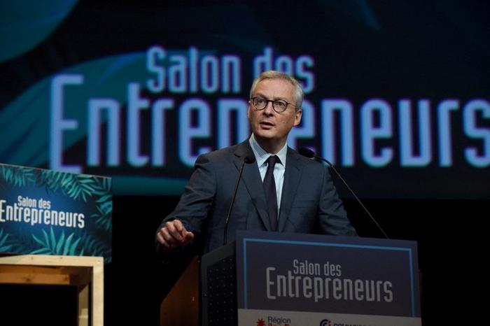 Bruno Le Maire salon des entrepreneurs AFP