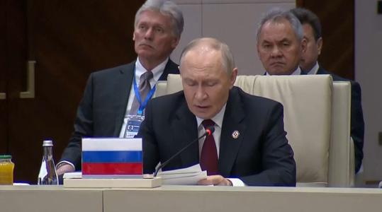 Vladimir Poutine a répété ses exigences.