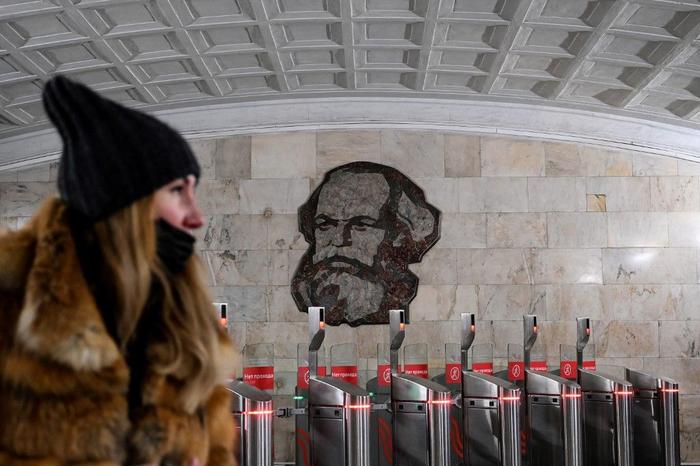 Karl Marx Russie AFP