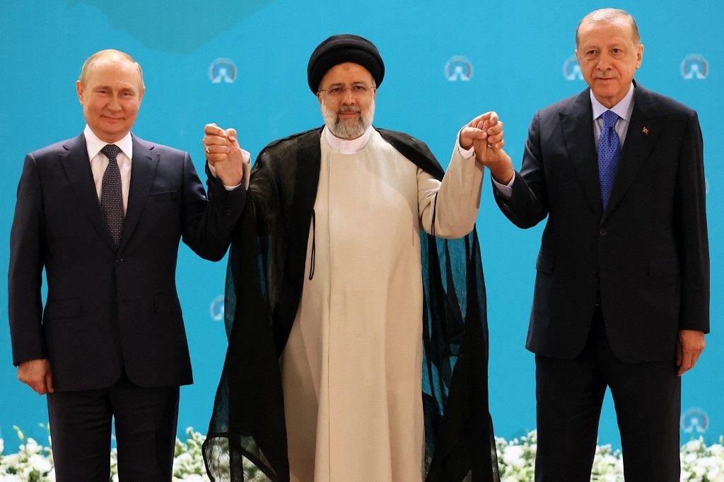 Vladimir Poutine Iran Turquie AFP