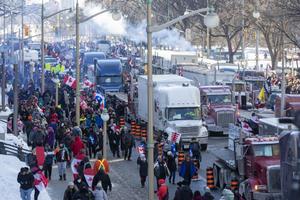 convoi de la liberté Ottawa AFP