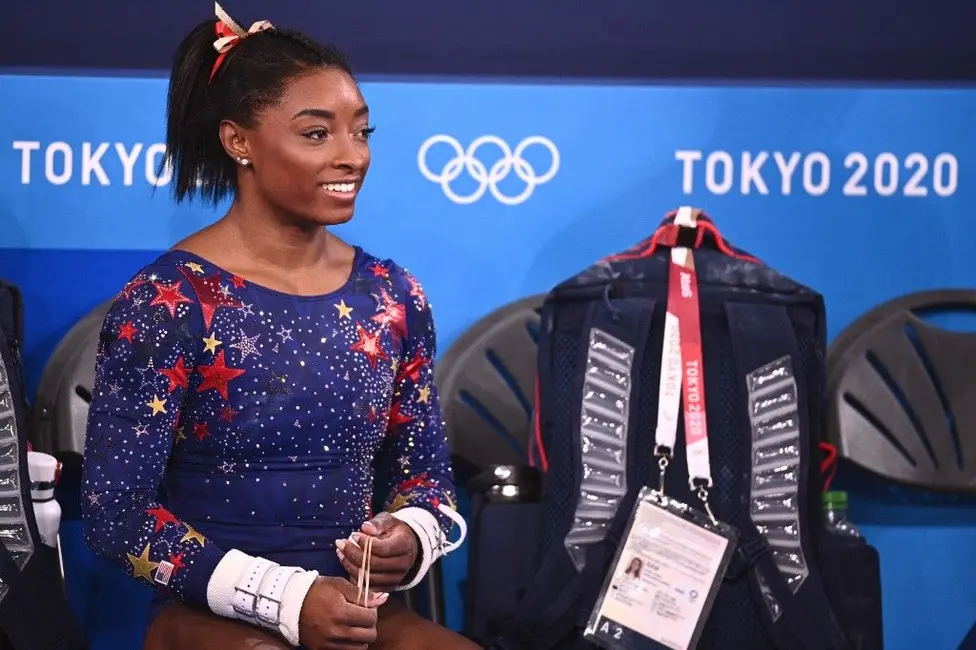 Simone Biles JO Tokyo AFP