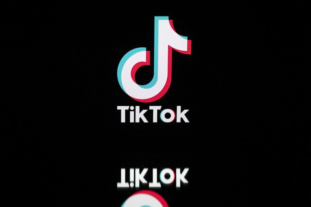 TikTok logo AFP