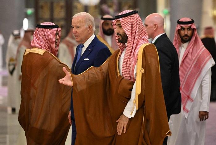 Joe Biden Mohammed Ben Salmane AFP
