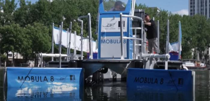 Mobula 8 navire pollution