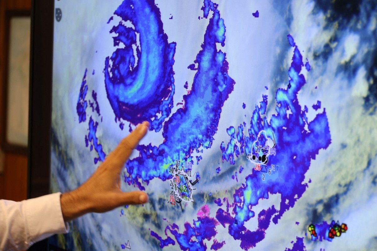 cyclone Belal AFP