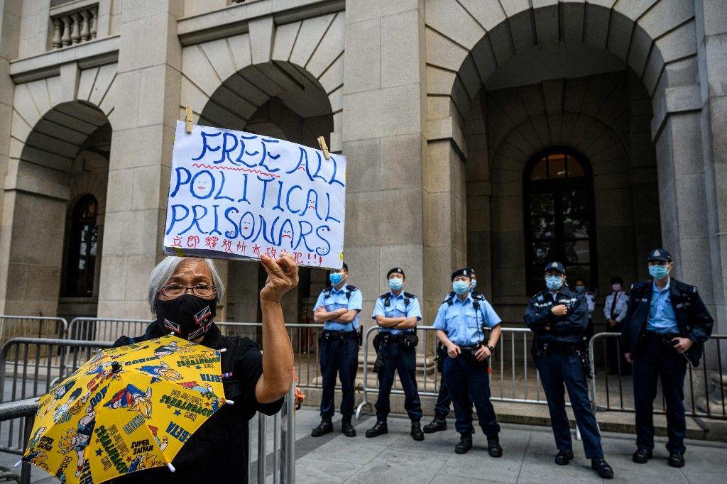 Hong Kong démocratie prisonniers politiques AFP