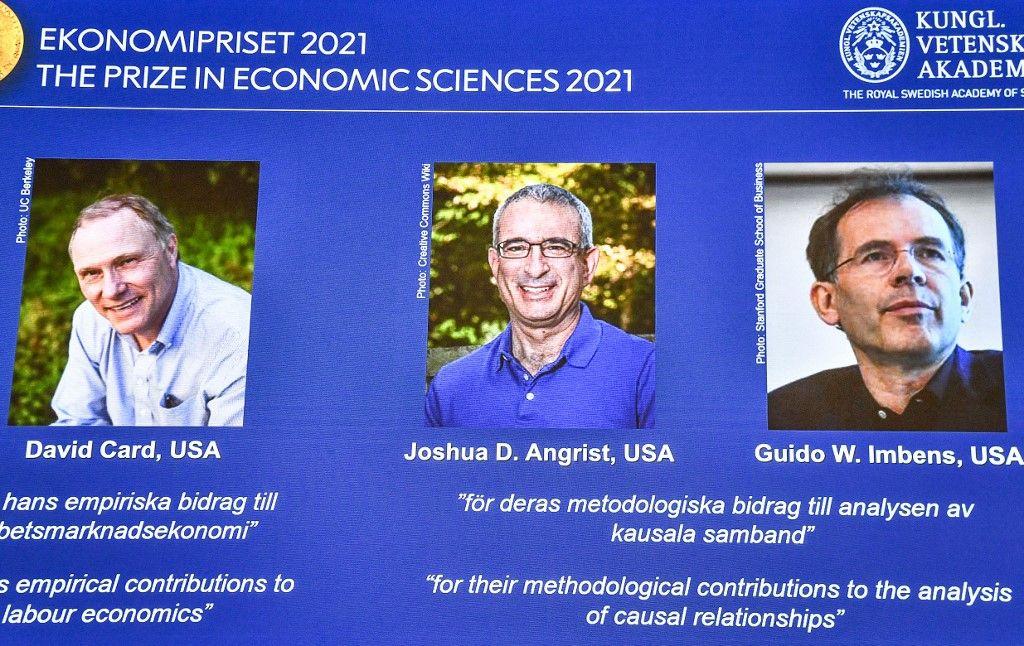 prix Nobel économie 2021 AFP