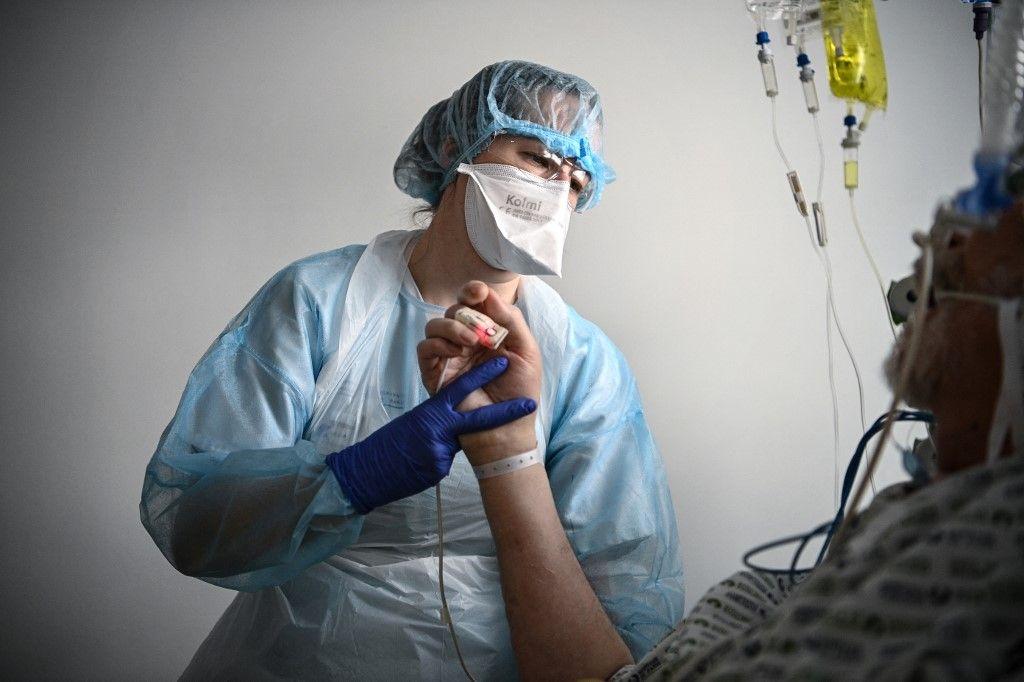 Covid-19 hôpital AFP