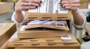 Aamzon colis e-commerce AFP