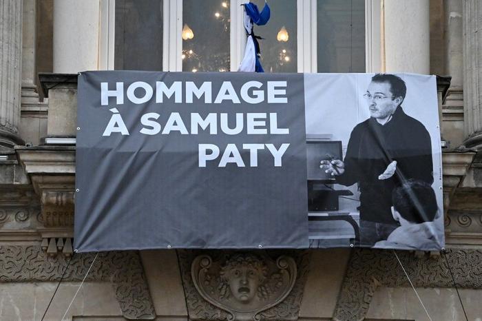 Samuel Paty hommage AFP