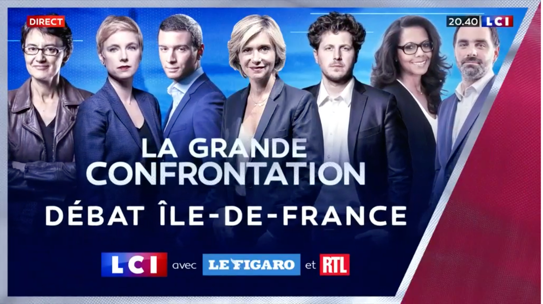 Débat Régionales Ile-de-France
