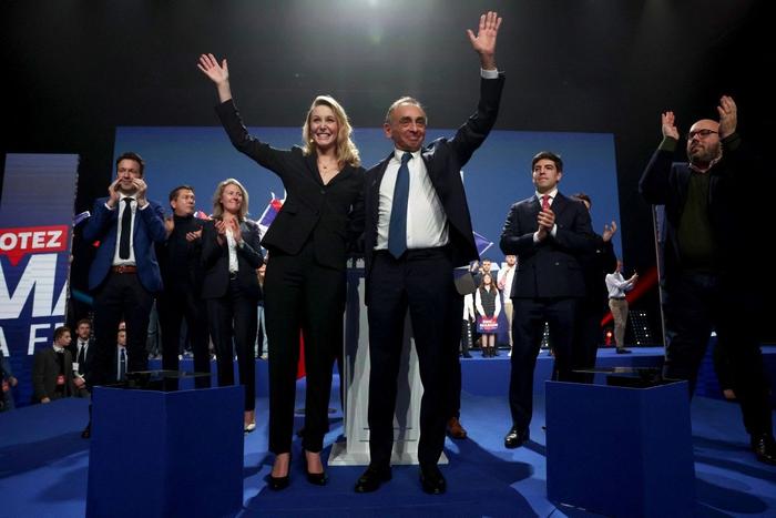 Eric Zemmour Marion Maréchal AFP