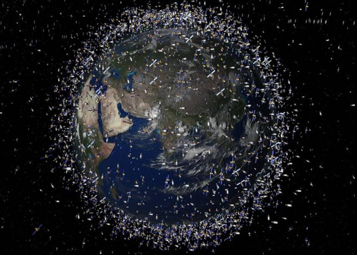 Plus de 34 000 objets de plus de 10 centimètres entoureraient la Terre.