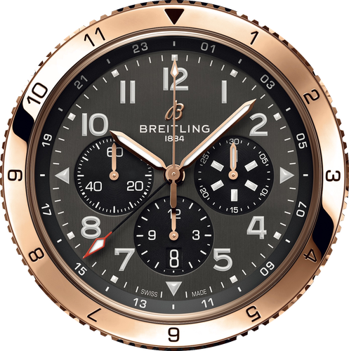 Trois compteurs pour les codes vintage d’un hommage au Mustang P-51 (Breitling)…