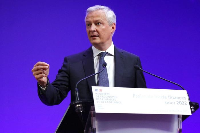 Bruno Le Maire PLF2022 AFP