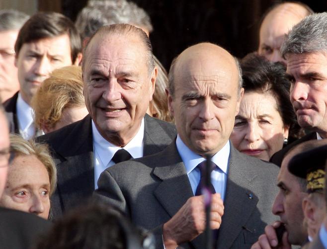 Jacques Chirac Alain Juppé AFP